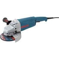 Large Angle Grinder with Rat Tail Handle, 7", 120 V, 15 A, 6500 RPM Cintas