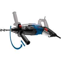 SDS-Plus&reg; Bulldog Xtreme Max Rotary Hammer, 8.5 A, 0-5100 BPM, 0-1300 RPM, 2.4 ft.-lbs. Cintas