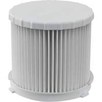 Filtre humide/sec rond, Hepa, Pour 2 gal. US Cintas