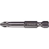Embout pour outil &eacute;lectrique ACR, Phillips, Embout #2, Prise 1/4", Longueur 3-1/2" Cintas