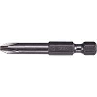 Embout pour outil &eacute;lectrique, Phillips, Embout #2, Prise 1/4", Longueur 2-3/4" Cintas