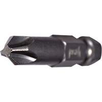 Embout pour outil &eacute;lectrique, Phillips, Embout #2, Prise 1/4", Longueur 2-3/4" Cintas
