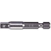 Adaptateur et rallonge, 1/4" Prise, Dimension m&acirc;le 1/4", Clavette, 6" lo Cintas