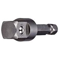 Adaptateur et rallonge, 1/4" Prise, Dimension m&acirc;le 3/8", Clavette, 6" lo Cintas