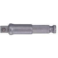 Adapter & Extension, 7/16" Drive Size, 1/2" Male Size, Pin, 3" L Cintas