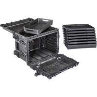 Gen 2 Mobile Tool Chest, 24" W, 6 Drawers, Black Cintas
