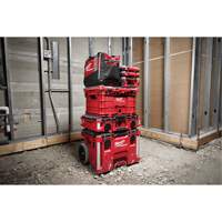 Packout Crate, 15-2/5" x 18-3/5" x 9-9/10", Red Cintas