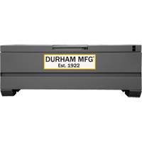 Jobsite Storage Box, 60" x 24" x 22-3/4", Steel, Grey Cintas