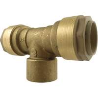 Raccord de tuyau d'air en T Quickline, Laiton, 1/2" Cintas