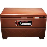 Site-Vault Chest, 30" x 20" x 19-3/4", Steel, Orange Cintas