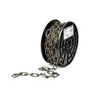 Decorator Chain, Carbon Steel, #10 x 40' (12.2 m) L, 35 lbs. (0.0175 tons) Load Capacity Cintas