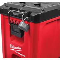 Packout Compact Tool Box, 10" x 16-1/5" x 13", Black/Red Cintas