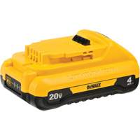 Bloc-pile compact MAX*, Lithium-ion, 20 V, 4 Ah Cintas