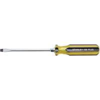 100 PLUS&reg; Standard Slotted Tip Screwdriver, 5/16" Tip, Round, 11" L, Plastic Handle Cintas
