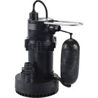 5.5 Series Sump Pump, 35 GPM, 115 V, 3.5 A, 1/4 HP Cintas