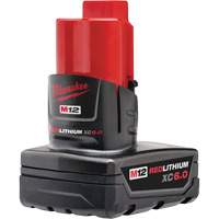 Bloc-piles M12 Redlithium XC 6.0, Lithium-ion, 12 V, 6 Ah Cintas