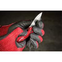 Compact Folding Knife, 2-1/2" Blade, Stainless Steel Blade, Metal Handle Cintas