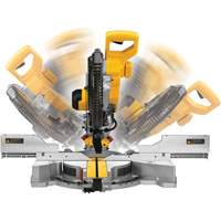 Double-Bevel Sliding Compound Mitre Saw, 12", 15 A, 120 V Cintas