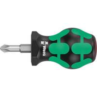 350 Phillips Stubby Screwdriver, #2, 3-1/8" L, Cushion Grip Handle Cintas