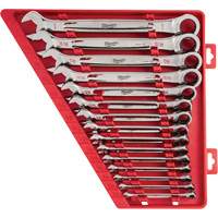 Ratcheting Wrench Set, Combination, 15 Pieces, Imperial Cintas