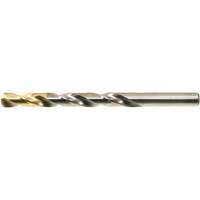 DRILLCO TiN Tipped Jobber Drill Bit, High Speed Steel, 1/16", 1-7/8" L, 7/8" Flute, 135° Point Angle Cintas