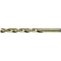 DRILLCO Jobber Drill Bit, Cobalt, #1, 3-7/8" L, 2-5/8" Flute, 135° Point Angle Cintas