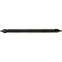 DRILLCO Combined Centre Drill & Countersink, #4, 1/8" Small Diameter, 5/16" Large Diameter, High Speed Steel Cintas