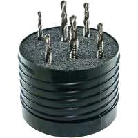 DRILLCO Combined Tap & Drill Set, 6 Pieces, High Speed Steel Cintas