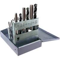 Jeu de tarauds & forets DRILLCO, 18 morcea Cintas