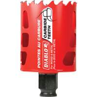 Scie cloche pour bois et m&eacute;tal, 2", Profondeur de la coupe 2-3/8", Carbure Cintas