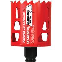 Scie cloche pour bois et m&eacute;tal, 2-3/8", Profondeur de la coupe 2-3/8", Carbure Cintas