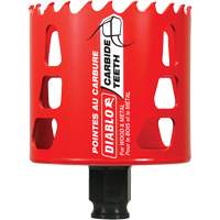Scie cloche pour bois et m&eacute;tal, 2-3/4", Profondeur de la coupe 2-3/8", Carbure Cintas