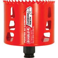 Scie cloche pour bois et m&eacute;tal, 3-1/4", Profondeur de la coupe 2-3/8", Carbure Cintas