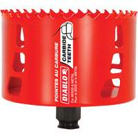 Scie cloche pour bois et m&eacute;tal, 4-1/8", Profondeur de la coupe 2-3/8", Carbure Cintas