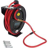 Hose Reel, Air/Water, 3/8" x 35', Single Hose, 300 psi Cintas