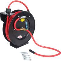 Hose Reel, Air/Water, 1/2" x 50', Single Hose, 300 psi Cintas
