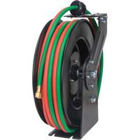Welding Hose Reel, Welding Gases, 1/4" x 25', Single Hose, 300 psi Cintas