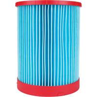 Large Wet/Dry Vacuum High-Efficiency Filter, Cartridge, Fits 12 US gal./9 US gal./6 US Gal. Cintas