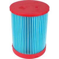 Large Wet/Dry Vacuum High-Efficiency Filter, Cartridge, Fits 12 US gal./9 US gal./6 US Gal. Cintas