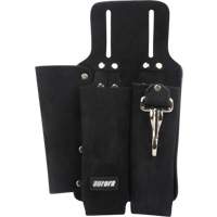 Porte-outils pour monteur de ligne, Porte-outil multiple, Cuir, 3 Poches Cintas