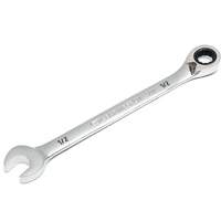 90-Tooth Reversible Ratcheting Wrench, 12 Point, 1/2", Chrome/Polished Finish Cintas