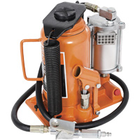 Super Heavy-Duty Bottle Jack, 20 Ton(s), Air Hydraulic, 20" Raised Height Cintas