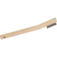 3MHSS Mini brosse &agrave; gratter en fil m&eacute;tallique, Acier inoxydable, 3 x 7 rangs de fils, Longueur 7-3/4" Cintas