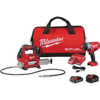 M18 Fuel HTIW with Friction Ring & Grease Gun Combo Kit, Lithium-Ion, 18 V Cintas