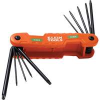 Jeu pliant de cl&eacute;s hexagonales Pro, 10 mcx, Torx Cintas