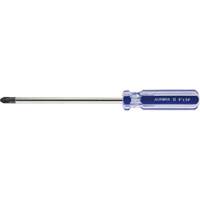 Tournevis Philips bleu transparent avec bandes, #3, Prise Plastique Cintas