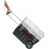 Coffre &agrave; outils roulant Arx, 23-4/5" x 16" x 15-3/5", Noir Cintas