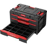 Boîte &agrave; outils &agrave; 3 tiroirs Arx, 23-1/10" x 15" x 13-2/5', Noir Cintas