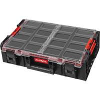 Organisateur deux fois tr&egrave;s grand avec cloisons en mousse &agrave; plusieurs couches Arx, 23" x 15-1/5" x 6-4/5", Noir Cintas