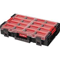 Organisateur tr&egrave;s grand avec bacs longs Arx, 23" x 15-1/5" x 5", Noir Cintas